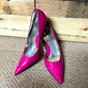 Rampage size 9 hot pink 3” pointed heel